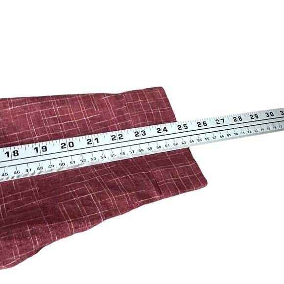 Vintage Patagonia Shirt Men’s Large Red 100% Hemp Pocket Button-Up 2006 Y2K - Picture 9 of 11